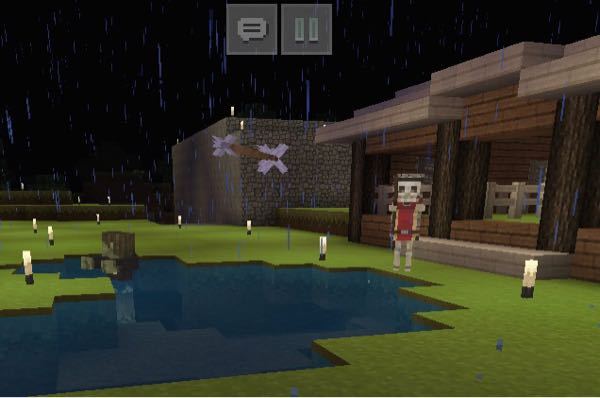 マインクラフトについての質問です この写真に写っている松明が蝋 Yahoo 知恵袋