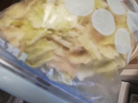 冷凍した野菜がベチャベチャになってしまったら みじん切りのキャベツ Yahoo 知恵袋