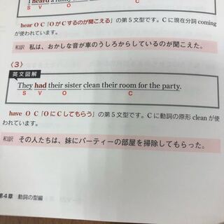 パーティーの部屋を ではなく パーティーの為に部屋を掃除してもらった と訳 Yahoo 知恵袋