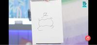 Exoのベッキョンのvライブで書いていたこの絵は何ですか これ Yahoo 知恵袋