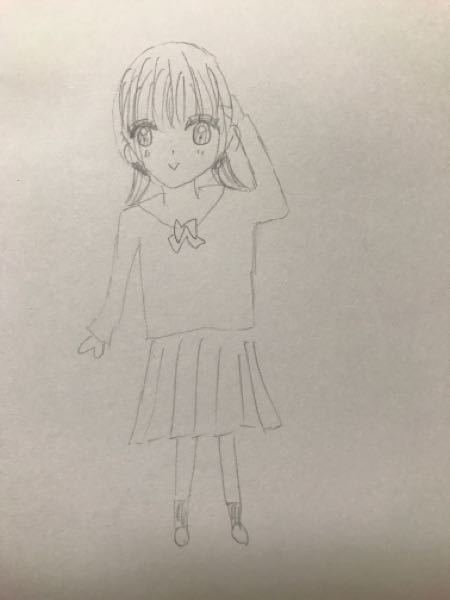 イラストレーターになりたいです！！中3です！！現在の画力はこんな