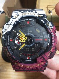 g-shockワンピースコラボモデルGA-110JOP-1A4JRの... - Yahoo!知恵袋