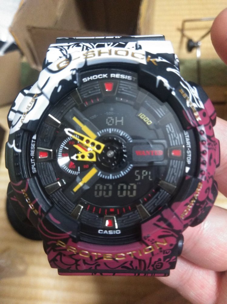 g-shockワンピースコラボモデルGA-110JOP-1A4JRの - Yahoo 