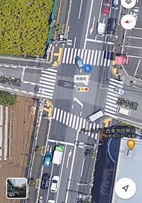 原付バイクの二段階右折について質問です 写真のような場合の時の二段階右折 Yahoo 知恵袋