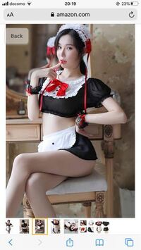 このモデルをしている女性の名前を教えてほしいです https://www.amazon.com/Mflying-Womens-Cosplay-Lingerie-Apron/dp/B07JKM3145/ref=mp_s_a_1_15?dchild=1&keywords=maid%2Bcosplay&qid=1599306100&sr=8-15&th=1&...