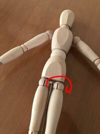 Ikeaで購入した木製のデッサン人形の股関節が完全に固定されてしまっているので 教えて 住まいの先生 Yahoo 不動産