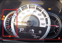 画像は スズキのスペーシアのメーターパネルでございます 左のタコメーターはか Yahoo 知恵袋