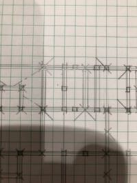 二級建築士製図試験の伏図について質問です 1間に柱が2本ある場合は1 15 Yahoo 知恵袋