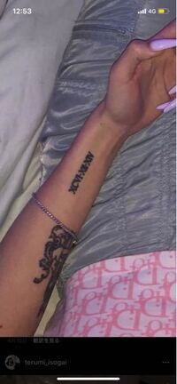 このタトゥーの意味って何ですか わかる方お願いします Yahoo 知恵袋