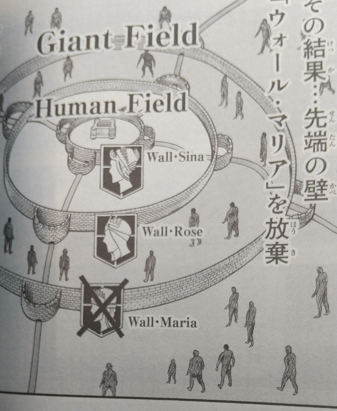 進撃の巨人の1巻のコマなんですが ウォールマリアとウォールローゼとウ Yahoo 知恵袋