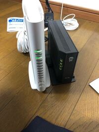 今日ソフトバンク光の工事を行いました ソフトバンクのwi Fiの白い Yahoo 知恵袋