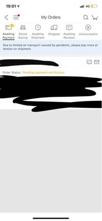 Dhgateという中国の通販サイトで買い物をしたのですが 支払いが出来ているか Yahoo 知恵袋