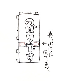 破れたのぼりの補修について よくある形ののぼり 旗 が上下真っ二つに 他にも少 Yahoo 知恵袋