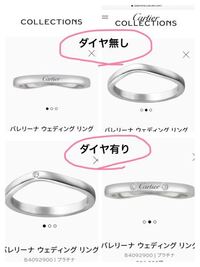 結婚指輪についてです カルティエのバレリーナを検討しているのですが 私が Yahoo 知恵袋