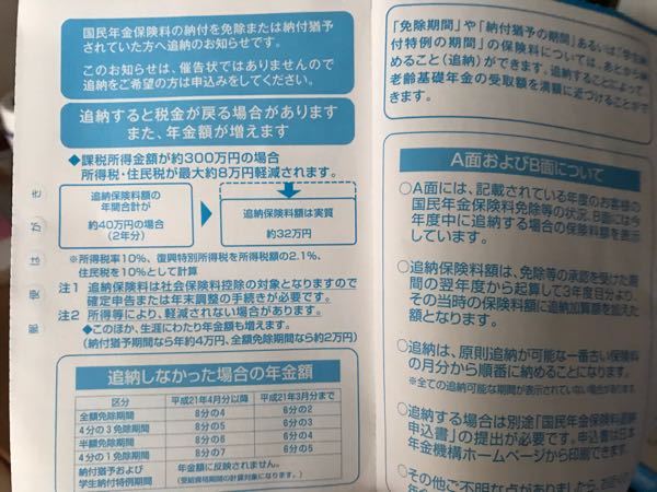 追 国民 納 年金