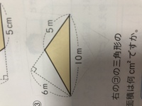 小学5年生の問題三角形の面積は 教えてください 底辺5m高さ6ｍよって面積 Yahoo 知恵袋