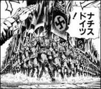 ジョジョ第二部でナチスが行進するコマがありました それは何話あたりで Yahoo 知恵袋