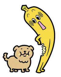関西学院大学のゆるキャラ推薦バナナのスイーバくんのお尻をかじった犬は何者ですか Yahoo 知恵袋