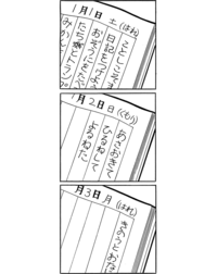 こののび太の日記を見てどう思いますか 典型的な3日坊主 Yahoo 知恵袋