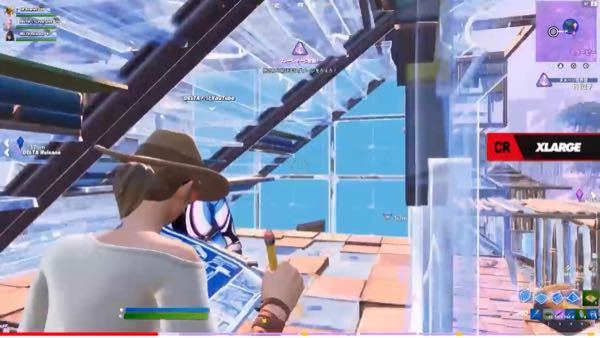 フォートナイトについて 三角編集した壁をさらに編集する時に 何もないとこ Yahoo 知恵袋