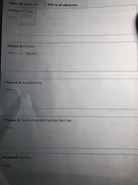 至急 家族 友達 大切にしているもの 好きな食べ物 嫌いな食べ物 Yahoo 知恵袋