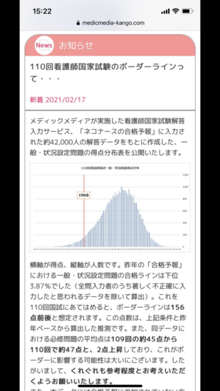 看護師国家試験110回の一般状況の点数で悩んでいます このメディックメディアの Yahoo 知恵袋