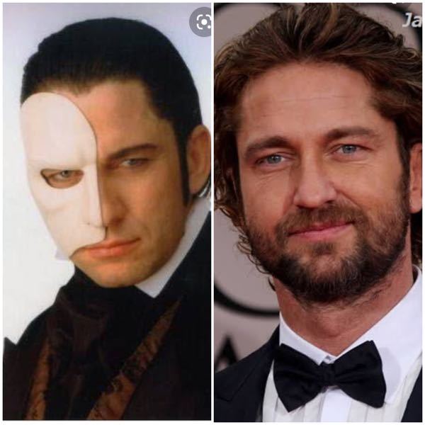 オペラ座の怪人ジェラルドバトラー - 普段の顔と、オペラ座の怪人の