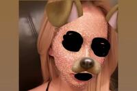 インスタで流行っている 犬の口と鼻プラス白いぶつぶつ という感じのフ Yahoo 知恵袋