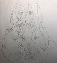 趣味で鉛筆画のアニメイラスト描きたいと思い 初めて描きました 感想 評価 アド Yahoo 知恵袋