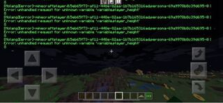 マイクラ統合版でアドオンを導入するとこのような文字がでます どうやっ Yahoo 知恵袋