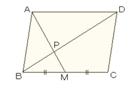 数学です よろしくお願いします 次の図で ｍは平行四辺形ａｂｃｄの辺ｂｃ Yahoo 知恵袋