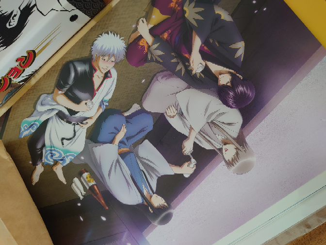 銀魂THEFINALの特典のサイズについて質問です。 - ミニポスターなどと