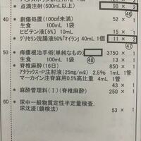 レセプトの書き方について摘要欄の50コードの痔瘻根治手術(単純な