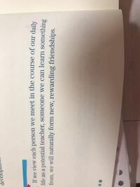 この英作文の回答が 日々の性格の中で出会う人は誰でも自分の教師になりうる つ Yahoo 知恵袋