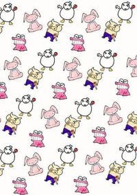 この写真のように同じ1つのモチーフをランダムに何個も配置させて壁紙を作れるアプ Yahoo 知恵袋