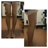 これって足太いですか あと 足だけで骨格ってわかりますか この Yahoo 知恵袋