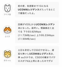 回線がvdslからucom光レジデンスに変わったと書いてあるのですが 自分もu Yahoo 知恵袋