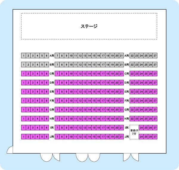 来月 初めて友達と森ノ宮よしもと漫才劇場に行くのですが 座席番号がi7と8にな Yahoo 知恵袋