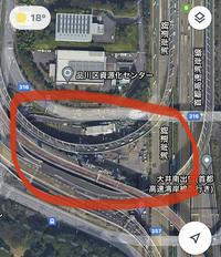 首都高速の大井jctに一般道へ繋がってる道があるのですが これは以前使用されて Yahoo 知恵袋