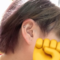 30代の女が耳にピアスを8～10個(両耳に4～5個ずつ)ぐらいしてたら変 