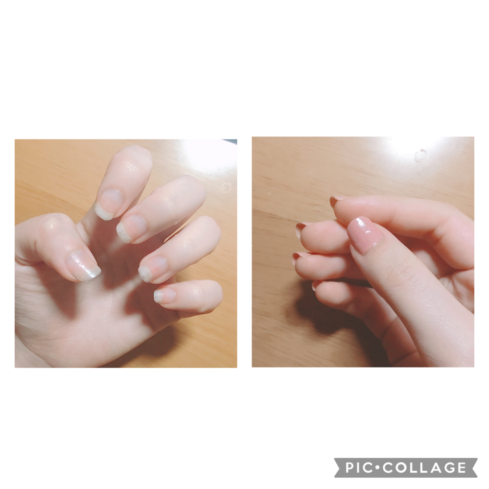 セルフジェルネイルですが １日で欠けたり撮れちゃいます ベースコートはや Yahoo 知恵袋