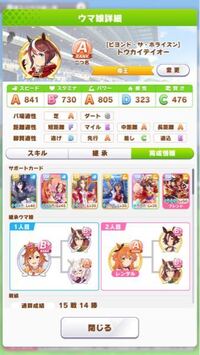 タウラス杯用に育成したゴルシとテイオーとあと1枠は育てきれていなかったので育成 Yahoo 知恵袋