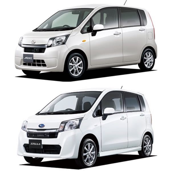 ダイハツLA100sムーヴとスバルLA100fステラの』 スバル ステラ の