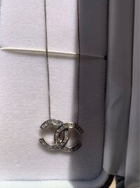 CHANEL ネックレスシルバー✖︎黒