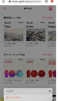 至急です アップルミュージックが解約できません 右上の人ボタンを押すと Yahoo 知恵袋