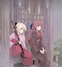 Fateについて 左が沖田さんだと言うのはわかるんですが 右の茶 Yahoo 知恵袋