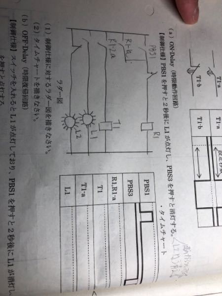 リレーシーケンス図タイムチャート教えてください A On Delay Yahoo 知恵袋