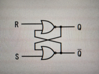 Rsフリップフロップ回路の論理回路での考え方がわかりません 真理値表は覚えたの Yahoo 知恵袋