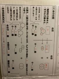 中二化学の化学反応式についてです 物質を分解したあとが意味わかりません Yahoo 知恵袋