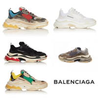 BALENCIAGAのトリプルSのサイズについて質問です！ - 足の